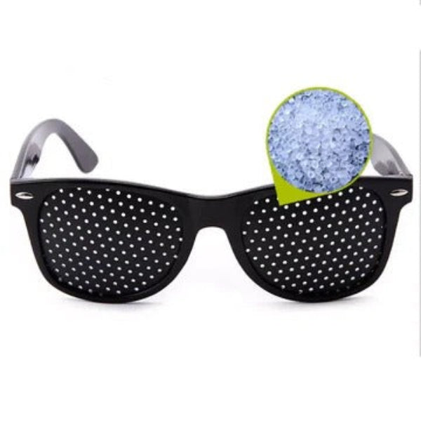 Pinhole Glasses with Multi-Row Aperture Pattern for Screen Focus All Vera Mart