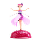 Hand Controlled Flying Fairy with Glowing Wings and Rechargeable Battery All Vera Mart