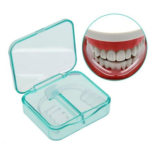 Moldable Silicone Mouth Guard with Hygiene Case for Teeth Grinding All Vera Mart