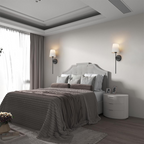 Battery Operated Wall Sconce with RGB Color Modes and Three Brightness Levels All Vera Mart