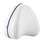 Leg Contour Pillow Covers with Zipper Closure, White 2-Pack All Vera Mart