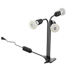 LED Grow Light with Adjustable Gooseneck and Remote Control for Indoor Plants All Vera Mart