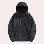 Women's Hooded Jacket with Detachable Hood and Camouflage Pattern All Vera Mart
