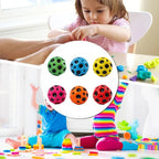 Handheld Bouncy Ball for Fidgeting with Shape Retention, Six Color Options All Vera Mart