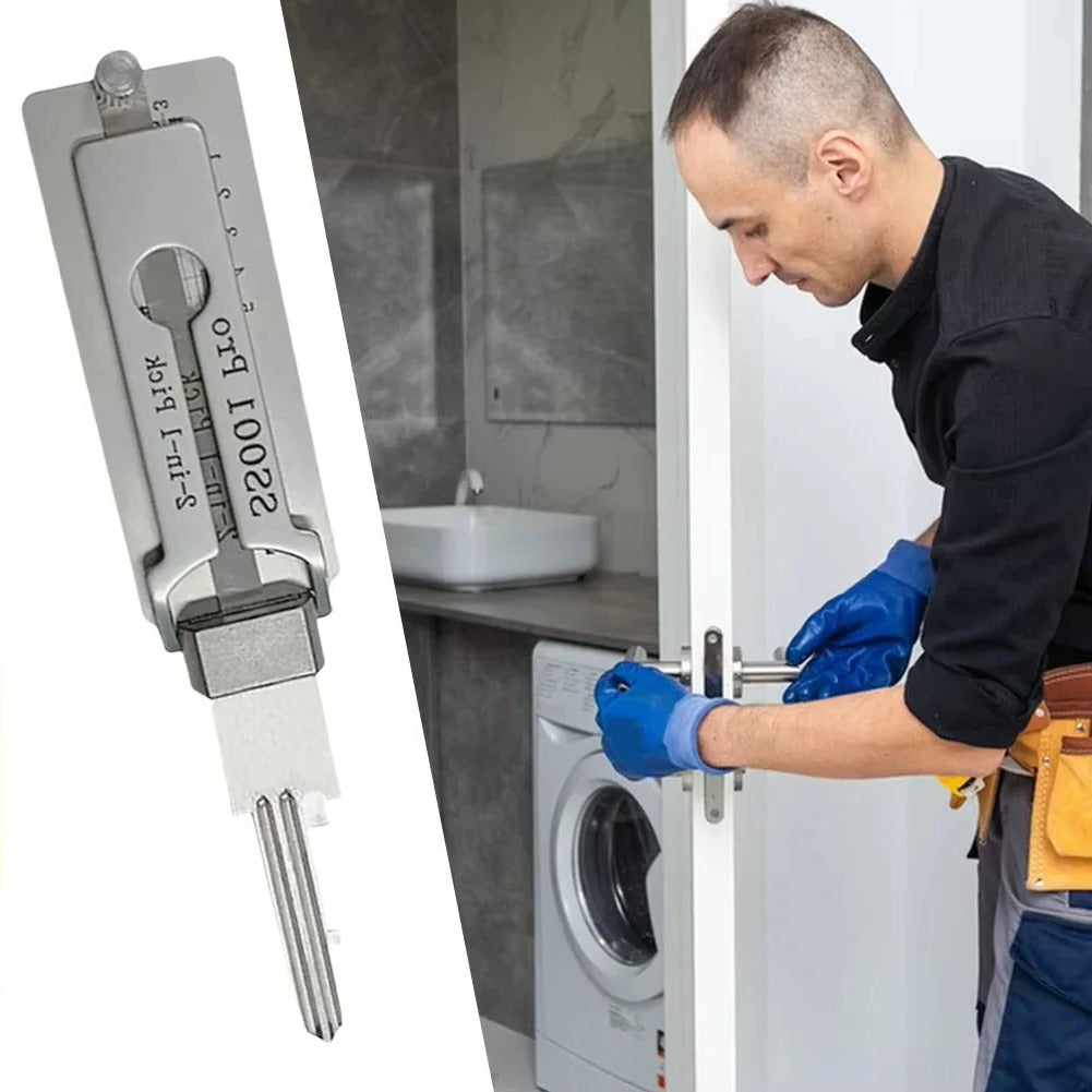 Professional Dual-Function Key Decoder and Lock Pick Tool All Vera Mart