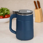 Electric Grain Mill with Stainless Steel Chamber and Single Button Operation All Vera Mart