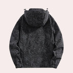 Women's Hooded Jacket with Detachable Hood and Camouflage Pattern All Vera Mart