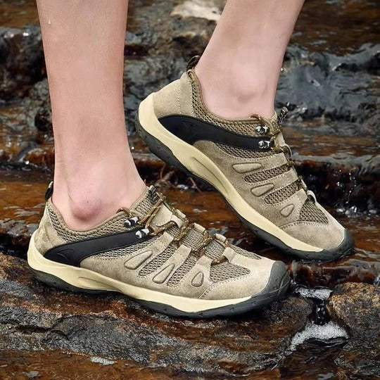 Women's Hiking Shoes with Multi Terrain Traction and Water Resistant Outer Layer All Vera Mart