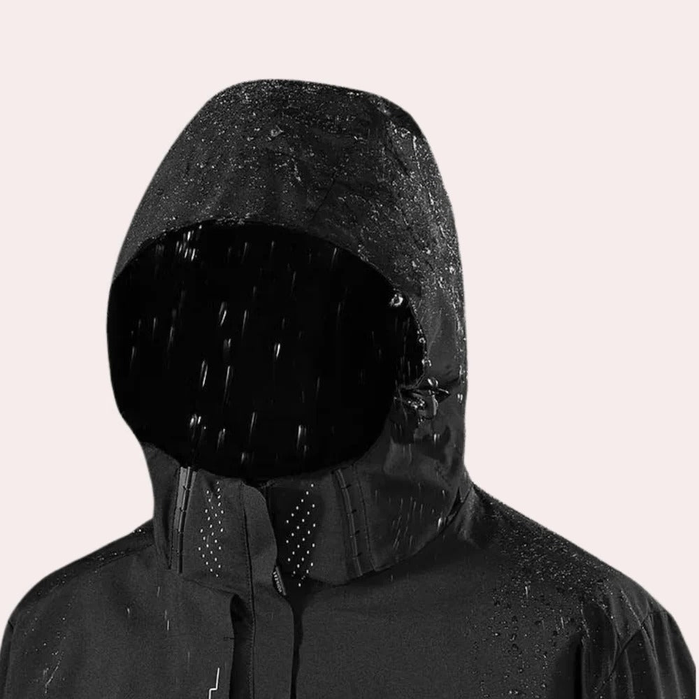 Women's Hooded Jacket with Detachable Hood and Camouflage Pattern All Vera Mart