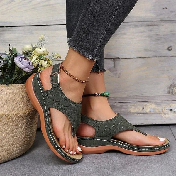 Women's Orthotic Sandals with Arch Support and Anti-Slip Sole, Breathable All Vera Mart