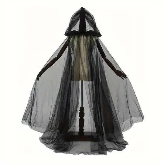 Hooded Costume Cape for Adults with Adjustable Length and Full Body Coverage All Vera Mart