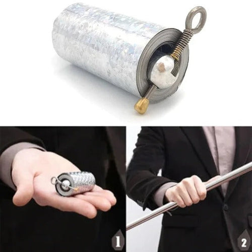 Collapsible Training Staff with Balanced Weight Distribution for Indoor Practice All Vera Mart