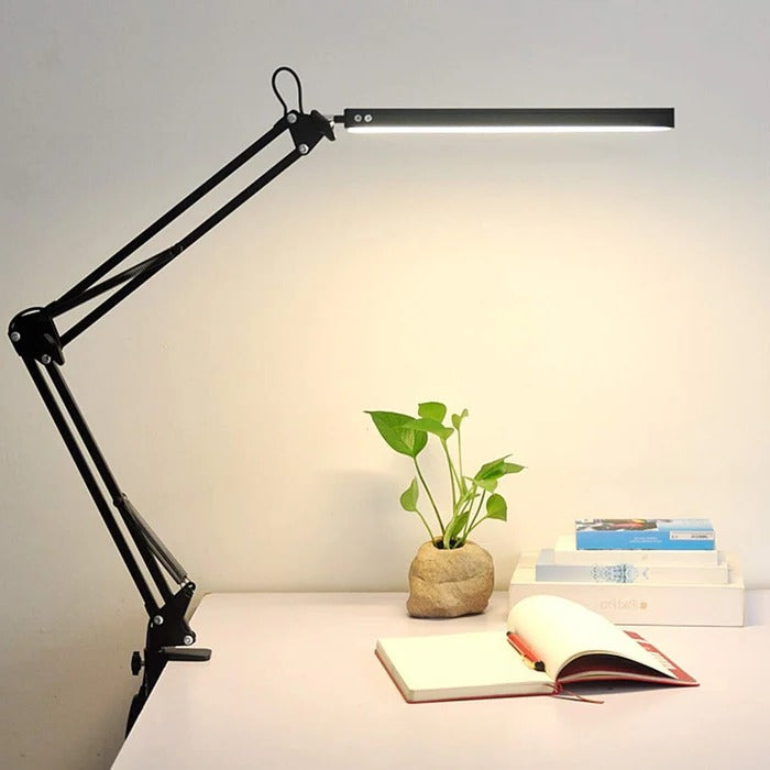 Adjustable Desk Lamp with Touch Control and Three Color Temperatures, USB Powered All Vera Mart