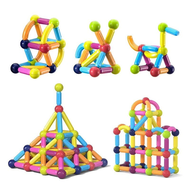 Geometric Magnetic Building Blocks for Creative 3D Structures All Vera Mart