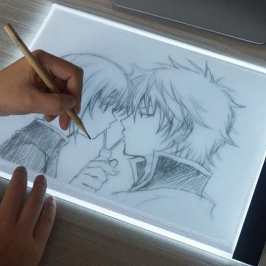 LED Tracing Tablet with Three Brightness Settings and Even Illumination, A5 A4 All Vera Mart