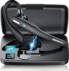 Bluetooth Headset with Dual Noise-Filtering Mics and Dual Phone Pairing All Vera Mart