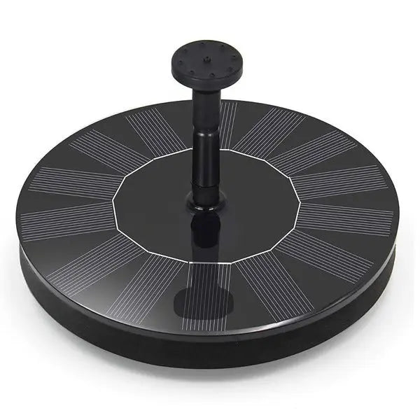 Solar Water Fountain with Four Spray Nozzles and Floating Mount, Silent Outdoor Birdbath All Vera Mart