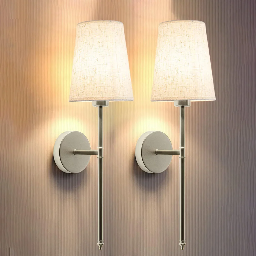 Battery Operated Wall Sconce with RGB Color Modes and Three Brightness Levels All Vera Mart