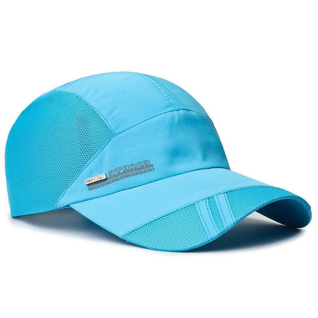 Moisture-Wicking Sports Cap with Breathable Mesh and Adjustable Strap All Vera Mart