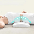 Lumbar Support Cushion with Breathable Mesh Cover and Resilient Foam Core, Sizes S, M All Vera Mart