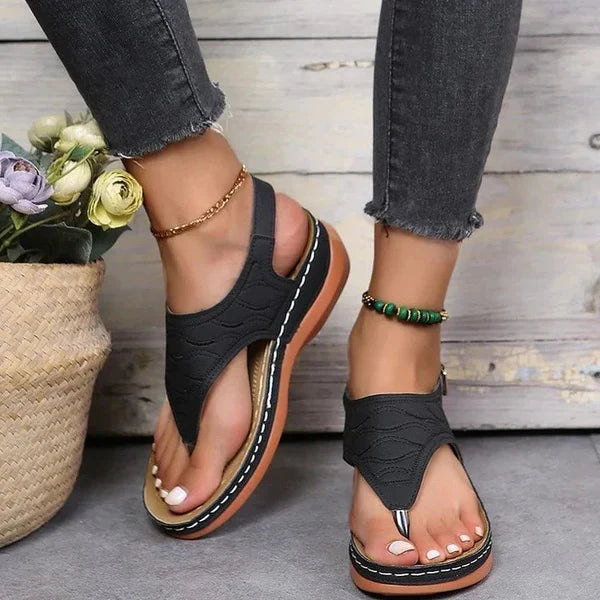Women's Orthotic Sandals with Arch Support and Anti-Slip Sole, Breathable All Vera Mart