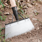 Garden Scraper with Stainless Steel Blade and Curved Handle All Vera Mart