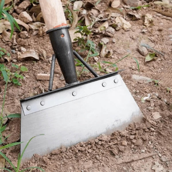 Garden Scraper with Stainless Steel Blade and Curved Handle All Vera Mart