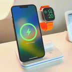 Wireless Charging Dock for Phone, Earbuds and Smartwatch with Fast Charge All Vera Mart