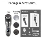 Electric Foot Callus Remover with 3000 RPM Motorized Head and Particle Collection All Vera Mart