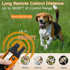 Waterproof Dog Training Collar with 3300ft Remote and Three Correction Modes All Vera Mart