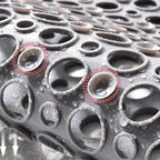 Textured Shower Mat with Raised Bumps and Drainage Perforations, Machine Washable All Vera Mart