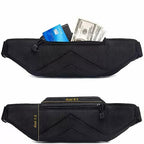 Concealed Carry Waist Pack with Multiple Zippered Pockets and Adjustable Strap All Vera Mart