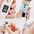 Electric Foot Callus Remover with 3000 RPM Motorized Head and Particle Collection All Vera Mart