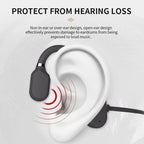 Bone Conduction Headphones with Open-Ear Design and IPX5 Sweat Resistance All Vera Mart