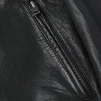 Faux Leather Jacket for Men with Soft Lining and Reinforced Seams All Vera Mart