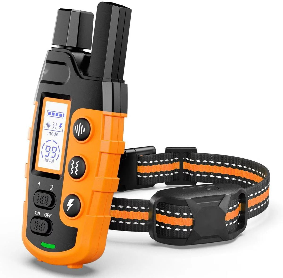 Waterproof Dog Training Collar with 3300ft Remote and Three Correction Modes All Vera Mart