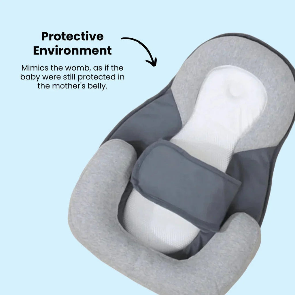 Inclined Infant Wedge Pillow with Breathable Cover and Anti-Rollover Design All Vera Mart
