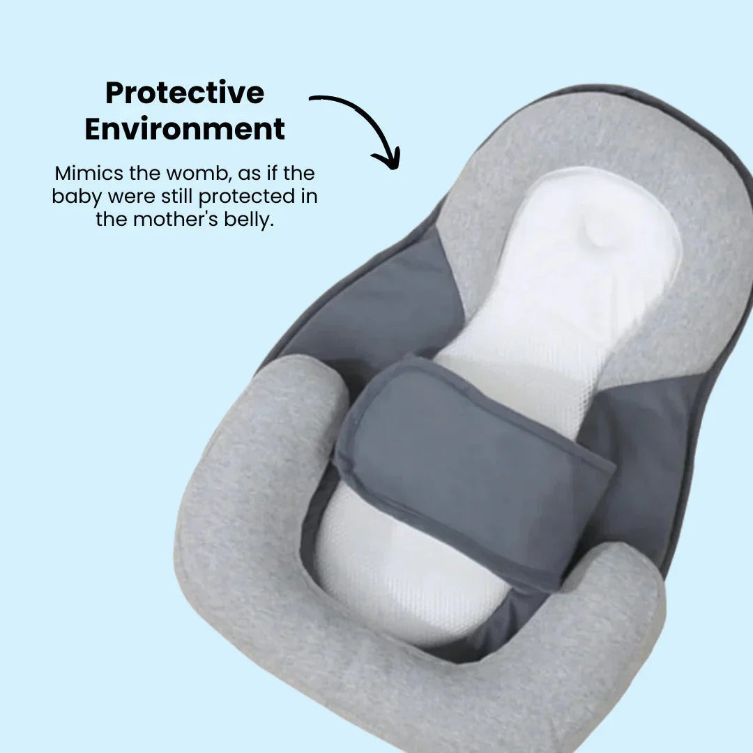 Inclined Infant Wedge Pillow with Breathable Cover and Anti-Rollover Design All Vera Mart