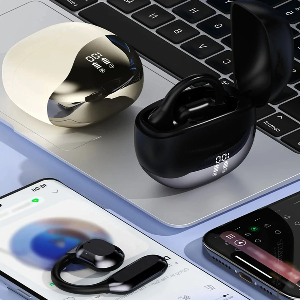 Translation Earbuds with 144 Language Support and Dual Microphone Noise Filtering All Vera Mart