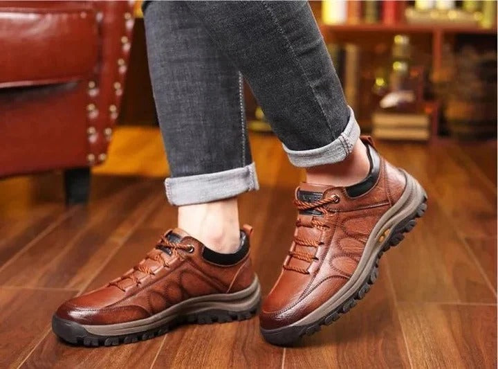 Men's Slip-On Shoes with Built-In Arch Support and Cushioned Interior All Vera Mart