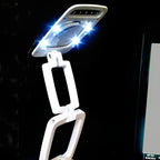 Magnifying Floor Lamp with 3X Lens and 12 LED Lights for Reading All Vera Mart
