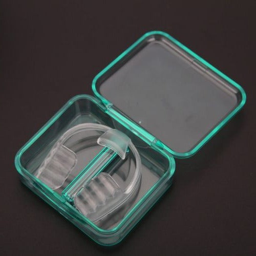 Moldable Silicone Mouth Guard with Hygiene Case for Teeth Grinding All Vera Mart