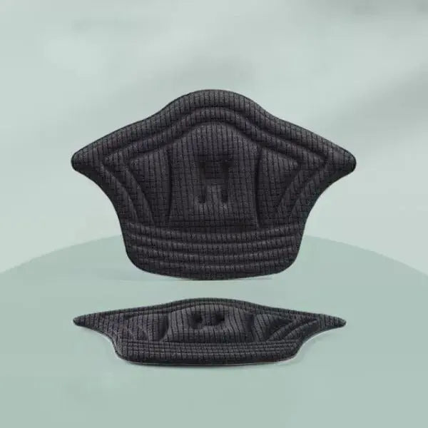 Shoe Heel Grips with Non-Slip Embossed Surface and Foam Cushion, Trim-to-Fit Pair All Vera Mart