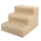 Pet Stairs with Removable Fleece Cover and Non-Slip Surface for Small Dogs All Vera Mart