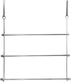 Metal Over Door Towel Rack with Four Bars and No-Drill Installation All Vera Mart