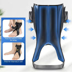 Foot Drop Brace with Adjustable Strap System and Non-Slip Base All Vera Mart