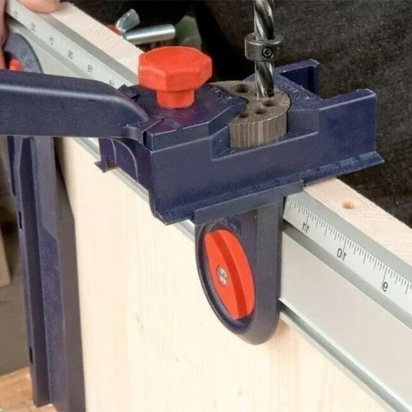 Drill Bit Guide with 90 Degree Angle Lock and Adjustable Depth Control All Vera Mart