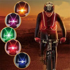Reflective LED Safety Vest with 360-Degree Visibility and Adjustable Fit, USB Rechargeable All Vera Mart