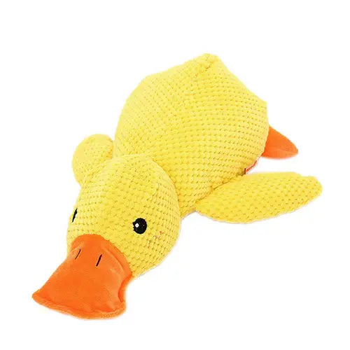 Quacking Dog Toy with Low Realistic Quack and Reinforced Plush, Machine Washable All Vera Mart