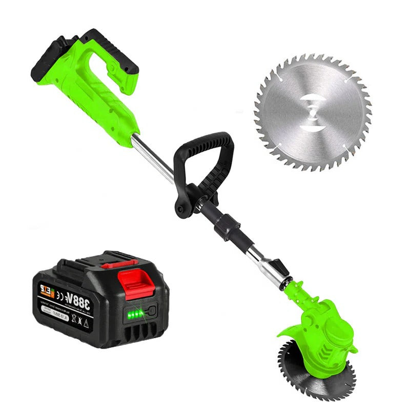 Cordless Lawn Trimmer with 24V Motor and Multi-Angle Head, Telescopic Handle All Vera Mart